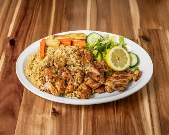 Somali Chicken Steak at Zam Zam Restaurant in Calgary, AB